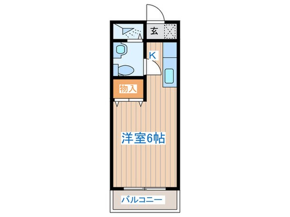 ミズキスポットの物件間取画像